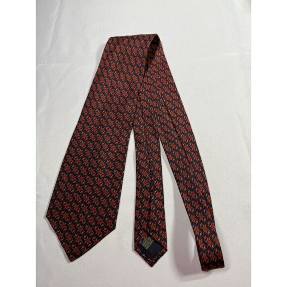 Collection XXI By Richel Men's Tie 100% Silk Geometric Print